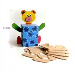 Wooden Animal Coin Bank - Loose Wooden Animal Coin Bank - Loose